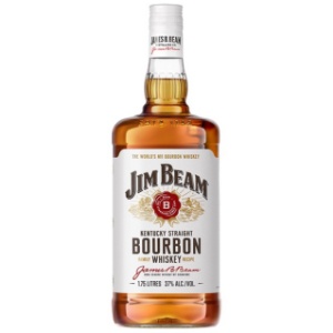 Picture of Jim Beam White Label Bourbon Handle 1.75 Litre