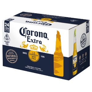 Picture of Corona Extra Mexican Beer 24pack Bottles 330ml