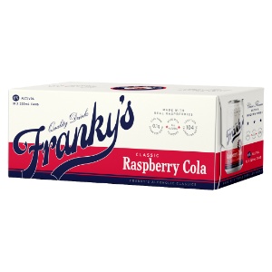 Picture of Frankys Raspberry 10pk Cans330
